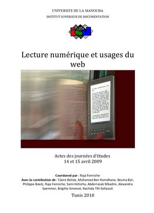 Lecture numérique et usages du web